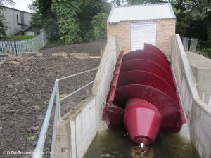 Archimedes screw - DTM Groundworks Ltd