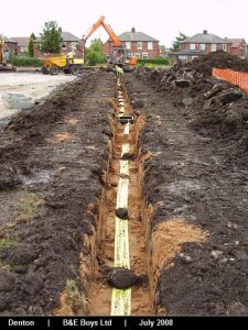 Services installation - DTM Groundworks Ltd
