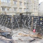 Stonyhurst College retaining wall
