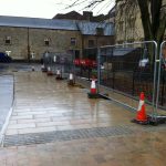 Stonyhurst College Yorkstone paving