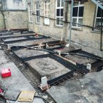 BRGS dining room foundations