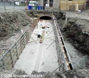 Culvert replacement works - DTM Groundworks Ltd